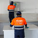 keeply team cleaning a kitchen