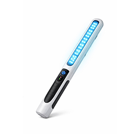 a handheld uvc lamp used by keeply.